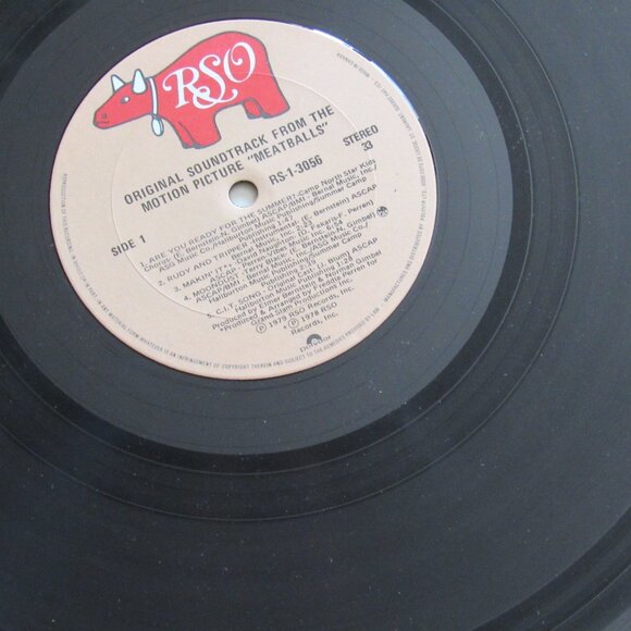 Meatballs Movie Soundtrack and National Lampoon Vinyl Record LP 33RPM Good to VG - Picture 8 of 15